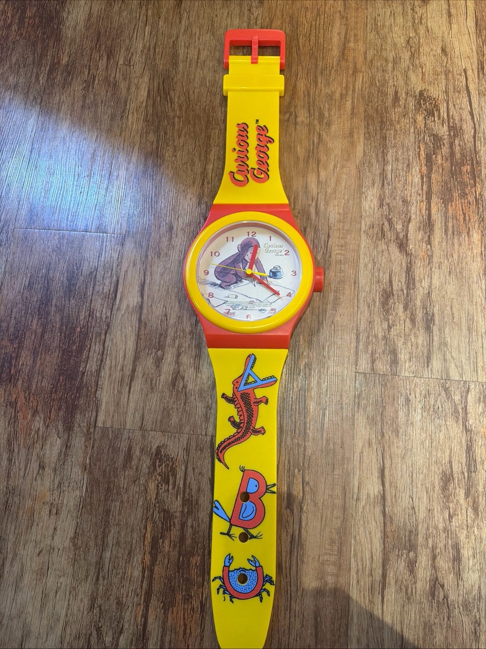 Curious George 1998 Wall Clock 36” By Pacific Innovations Clock Works Excellent